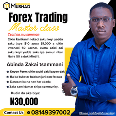HAUSA FOREX TRADING MASTER CLASS (HausaFX)